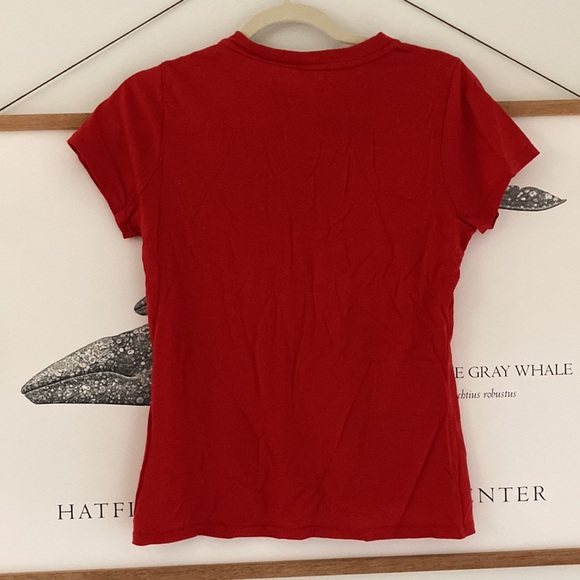 Outdoor Voices Merino Red Tee - Picture 5 of 6